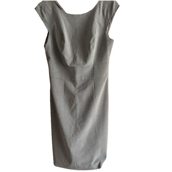 The Limited Collection Women’s Gray Cap Sleeve Sheath Dress Size 6, Career - Picture 3 of 3